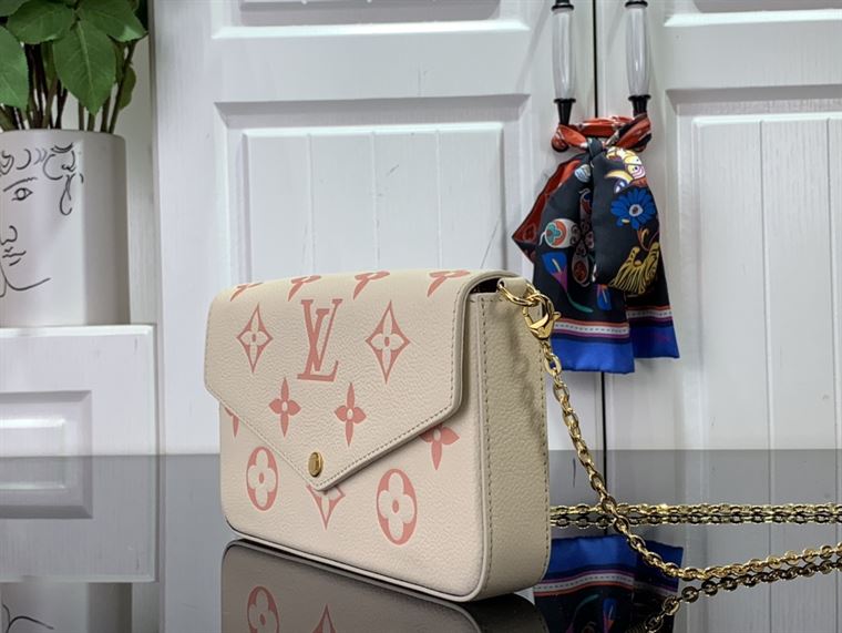 LOUIS VUITTON FELICIE POCHETTE MONOGRAM EMPREINTE LEATHER