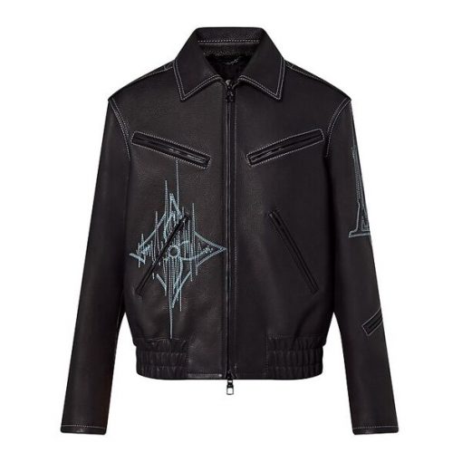 LOUIS VUITTON FREQUENCY CHIC LEATHER BLOUSON - LVC030