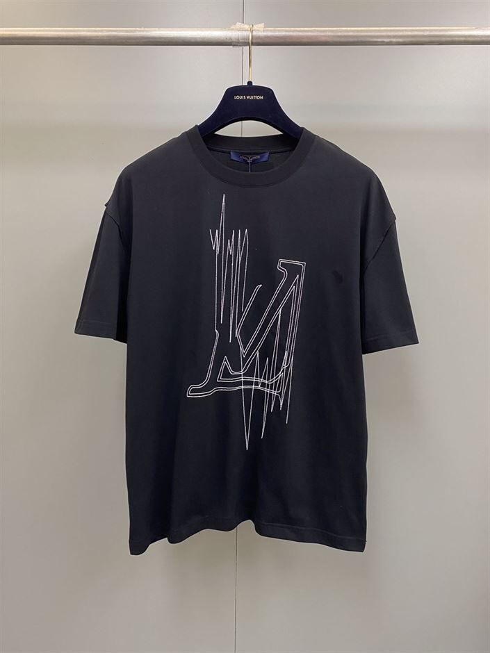 LOUIS VUITTON FREQUENCY GRAPHIC T-SHIRT - LVTS041