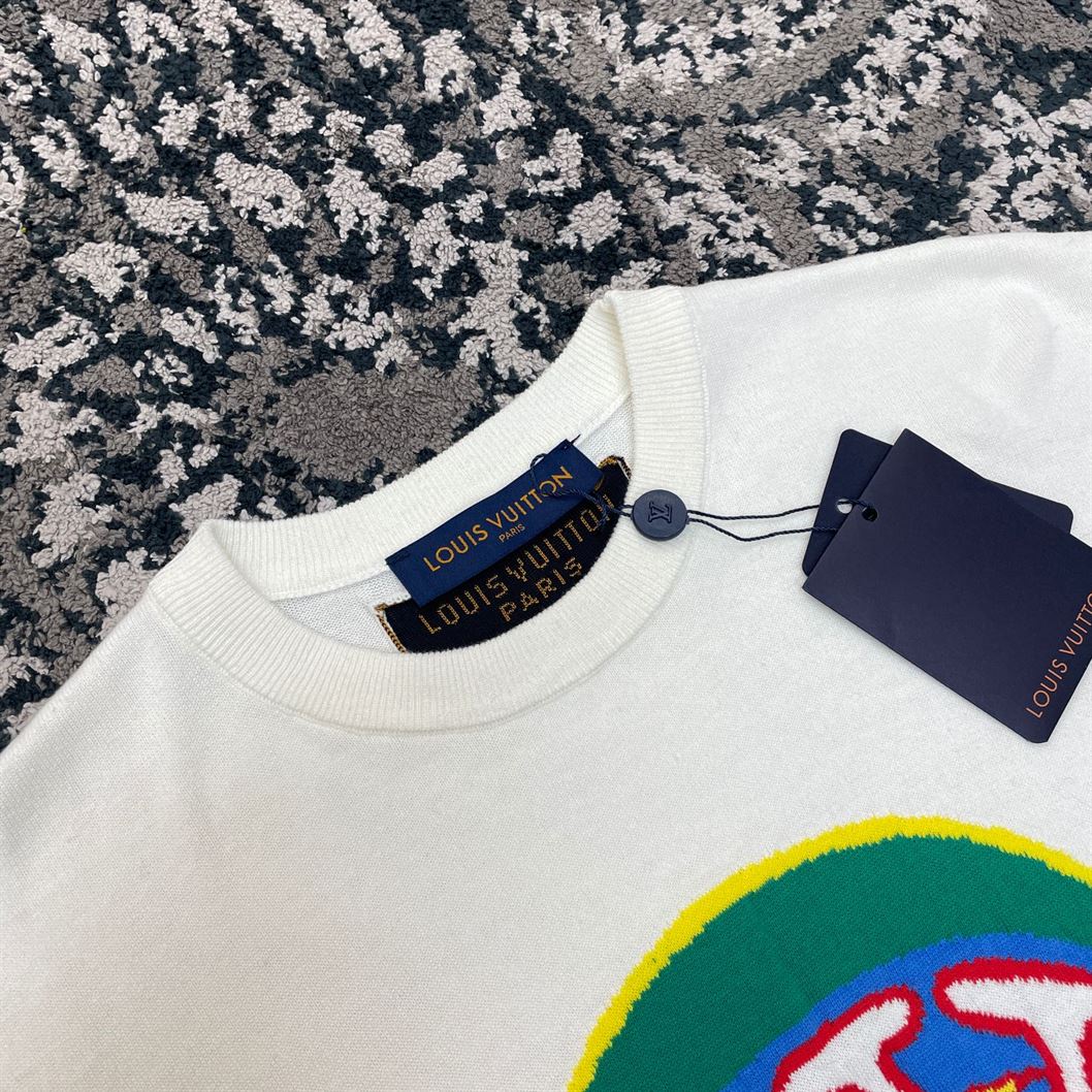 LOUIS VUITTON GRAPHIC SHORT-SLEEVED CREWNECK - LVTS061