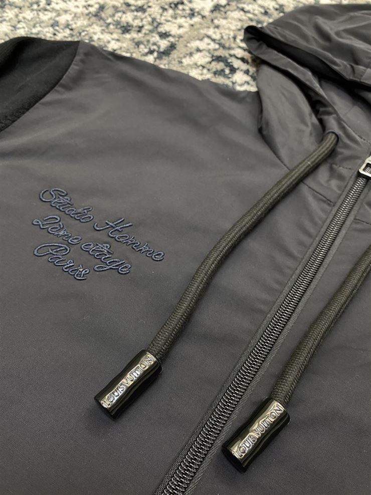LOUIS VUITTON HYBRID ZIPPED HOODIE - LVH034