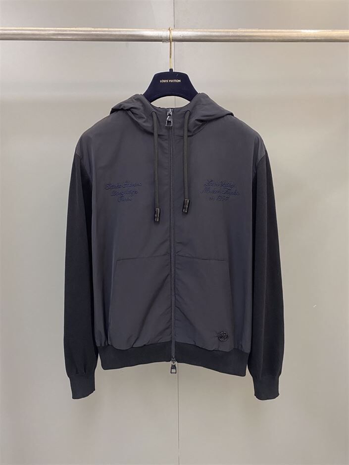 LOUIS VUITTON HYBRID ZIPPED HOODIE - LVH034