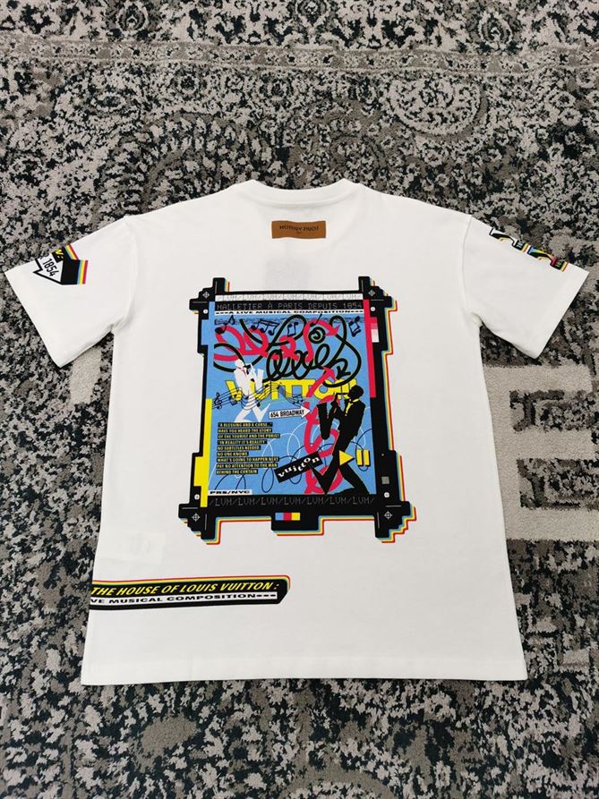 LOUIS VUITTON JAZZ FLYERS SHORT-SLEEVED T-SHIRT - LVTS038