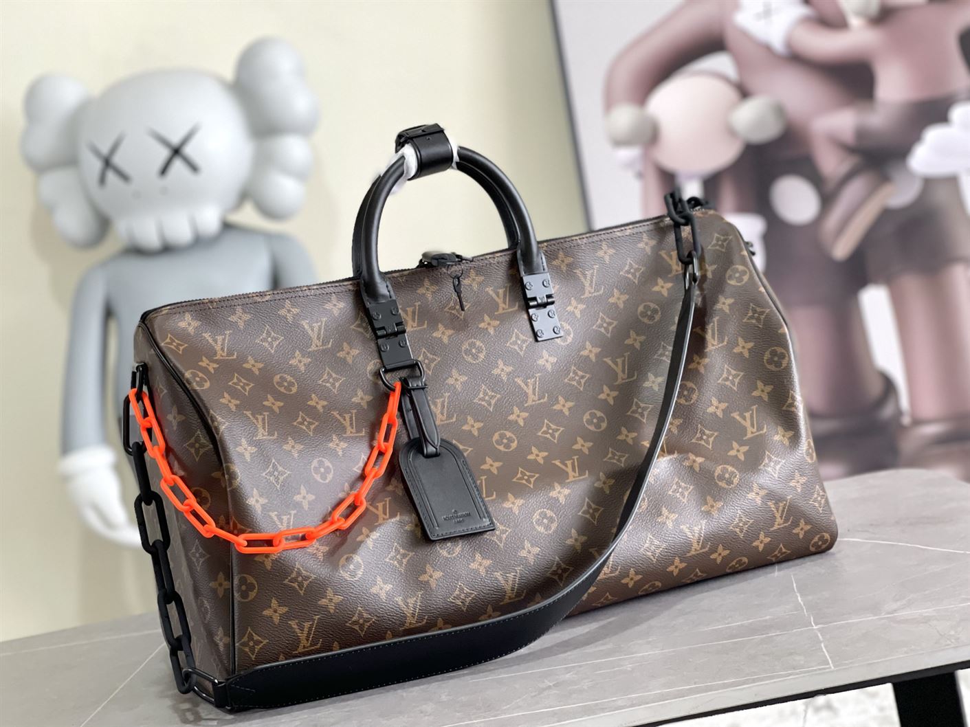 LOUIS VUITTON KEEPALL 50 MONOGRAM - LVB069