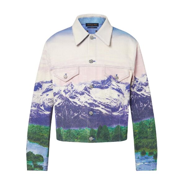 LOUIS VUITTON LANDSCAPE DENIM JACKET - LVC007