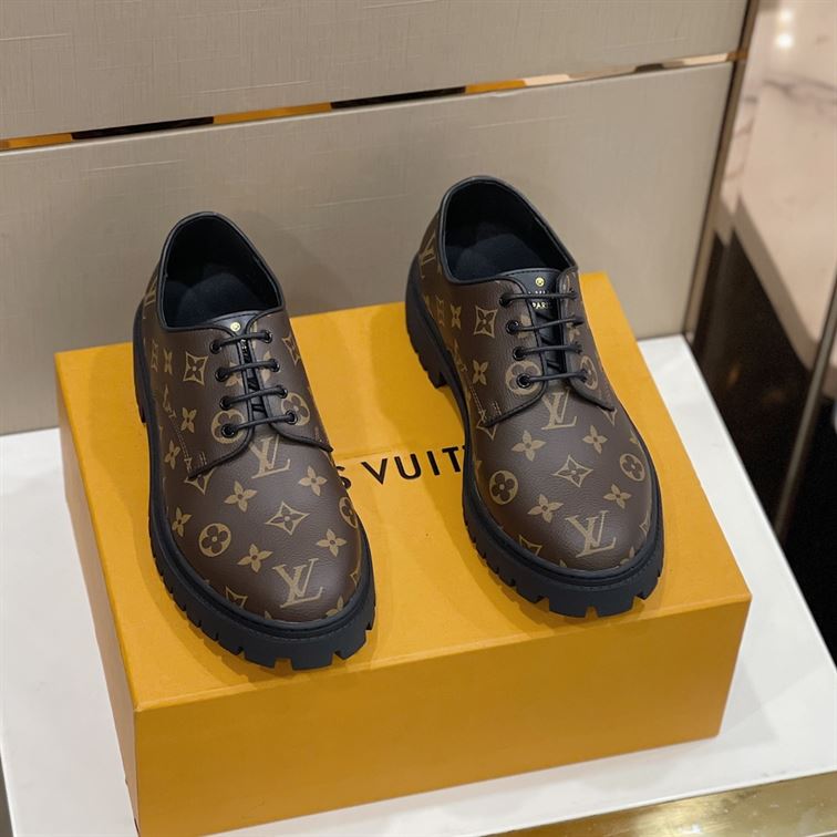 LOUIS VUITTON LV BLACK ICE DERBY MONOGRAM CANVAS - LVS102