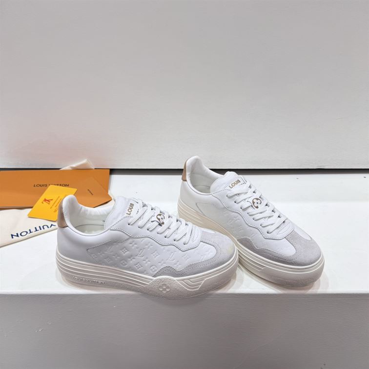 LOUIS VUITTON LV GROOVY PLATFORM SNEAKER - LVS187