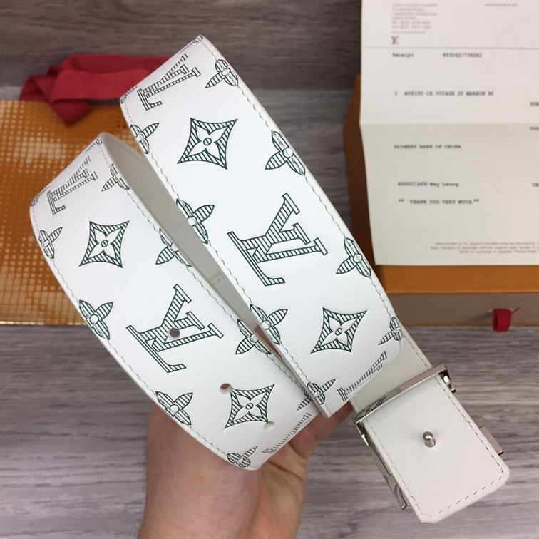 LOUIS VUITTON LV SHADOW 40MM REVERSIBLE BELT - LBE043