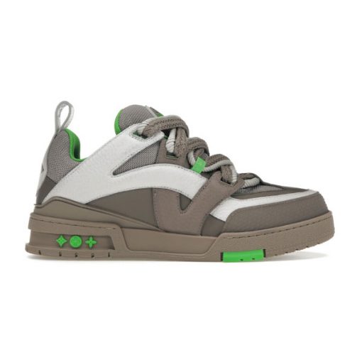 LOUIS VUITTON LV SKATE SNEAKER GREY GREEN - LVS168