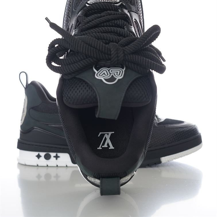 LOUIS VUITTON LV SKATE SNEAKER IN BLACK - LVS143