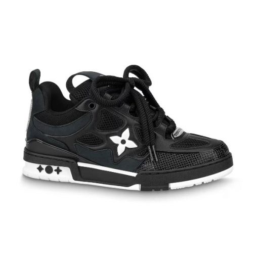 LOUIS VUITTON LV SKATE SNEAKER IN BLACK - LVS143