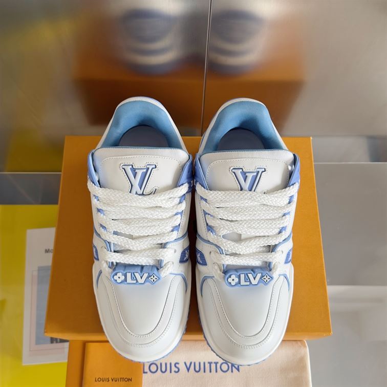 LOUIS VUITTON LV TRAINER MAXI SNEAKER CIEL - LVS200