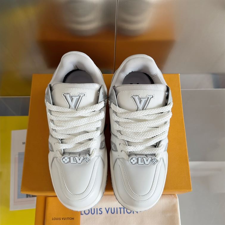 LOUIS VUITTON LV TRAINER MAXI SNEAKER GRIS - LVS201