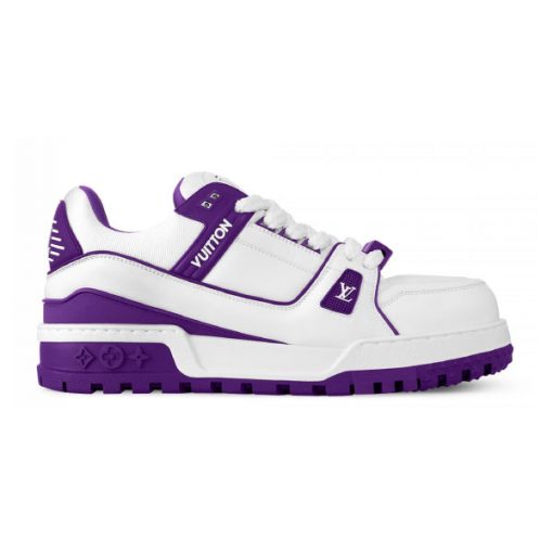 LOUIS VUITTON LV TRAINER MAXI SNEAKER VIOLET - LVS199