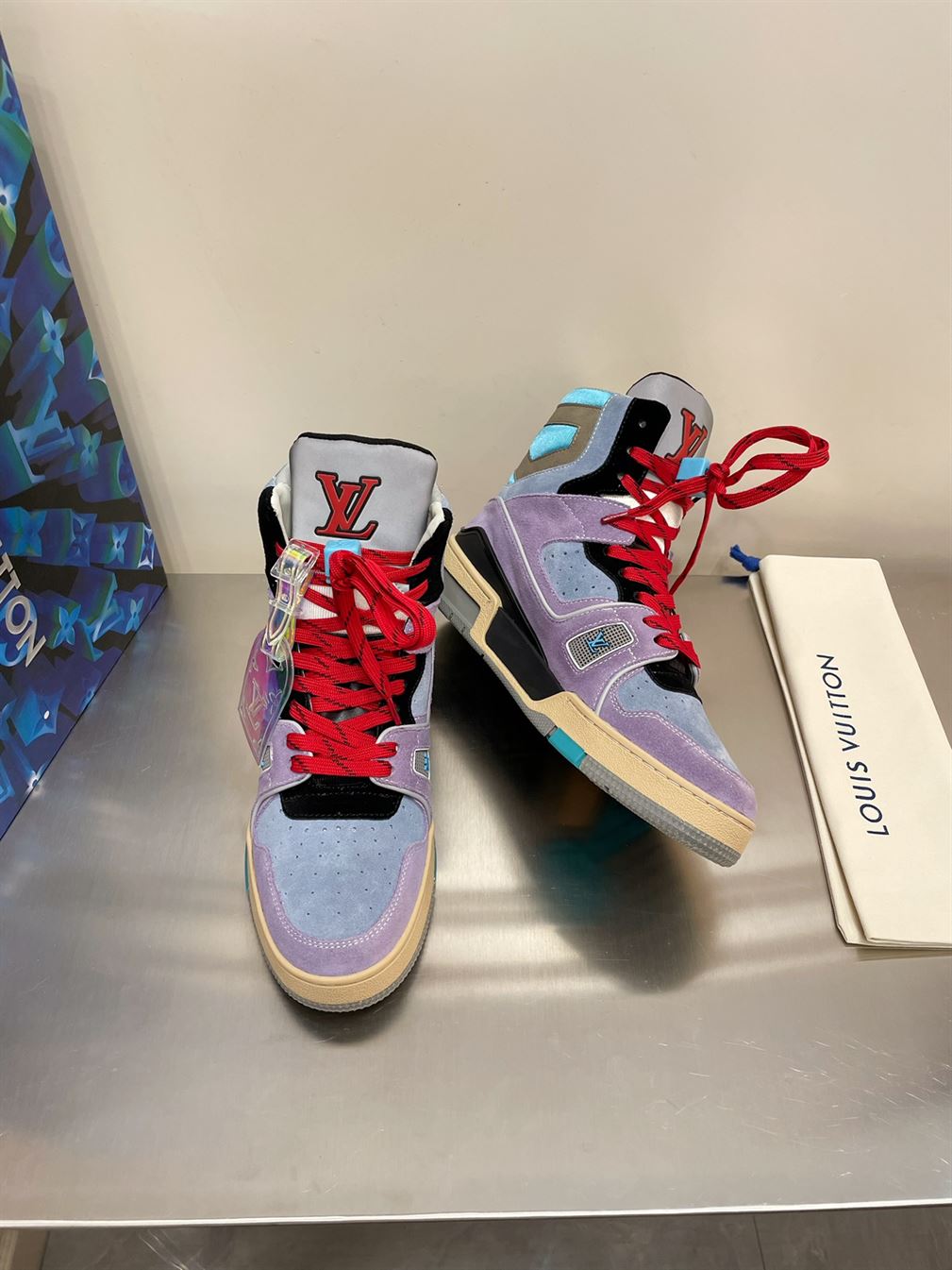 LOUIS VUITTON LV TRAINER SNEAKER BOOT - LVS069