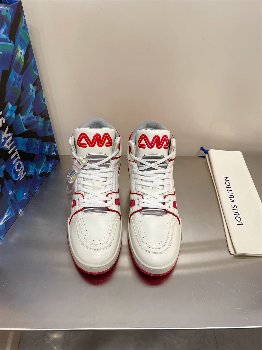 LOUIS VUITTON LV TRAINER SNEAKER BOOT - LVS070