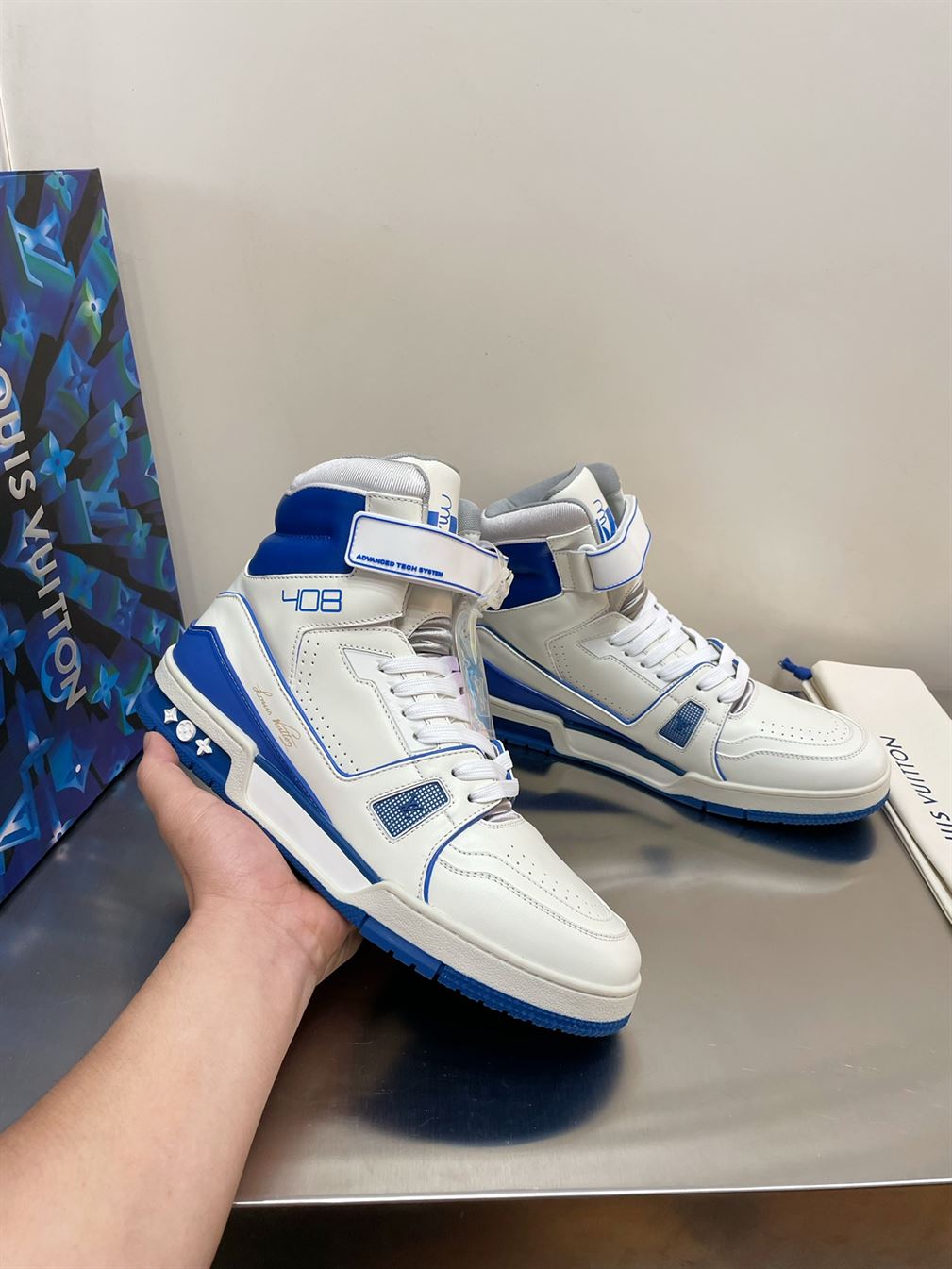 LOUIS VUITTON LV TRAINER SNEAKER BOOT - LVS071