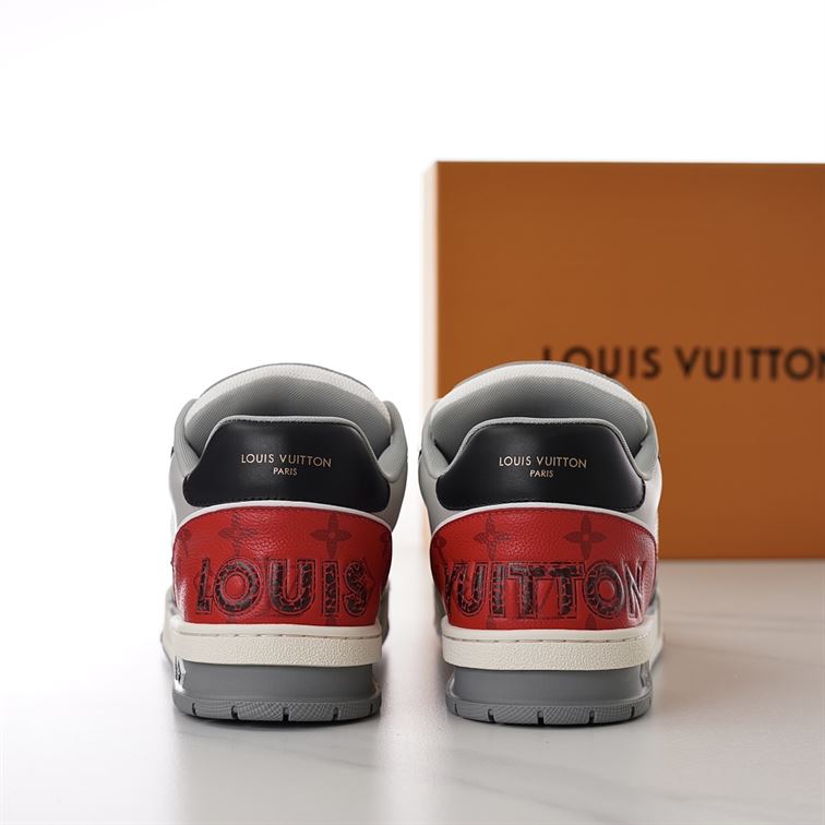 LOUIS VUITTON LV TRAINER SNEAKER RED - LVS182