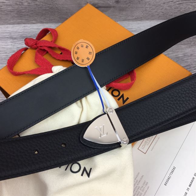 LOUIS VUITTON LV TRUNK 35MM REVERSIBLE BELT - LBE081