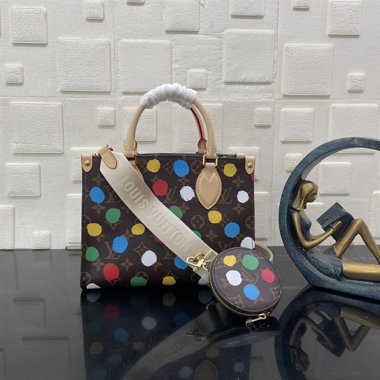 LOUIS VUITTON LV X YK ONTHEGO PM MONOGRAM