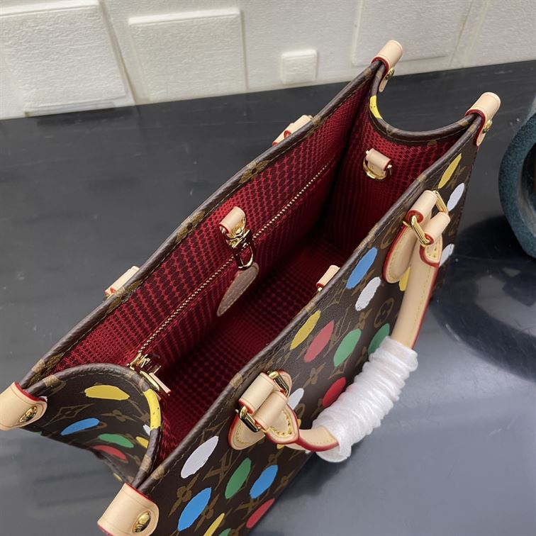 LOUIS VUITTON LV X YK ONTHEGO PM MONOGRAM