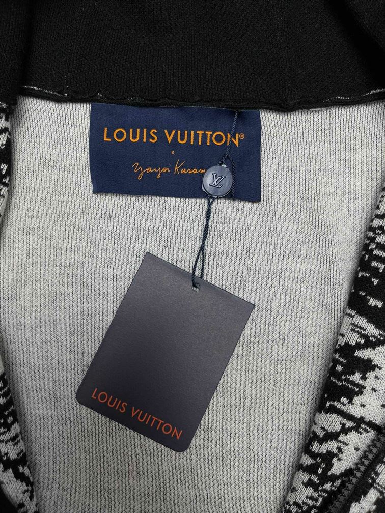 LOUIS VUITTON LV x YK PSYCHEDELIC FLOWER ZIPPED HOODIE - LH059