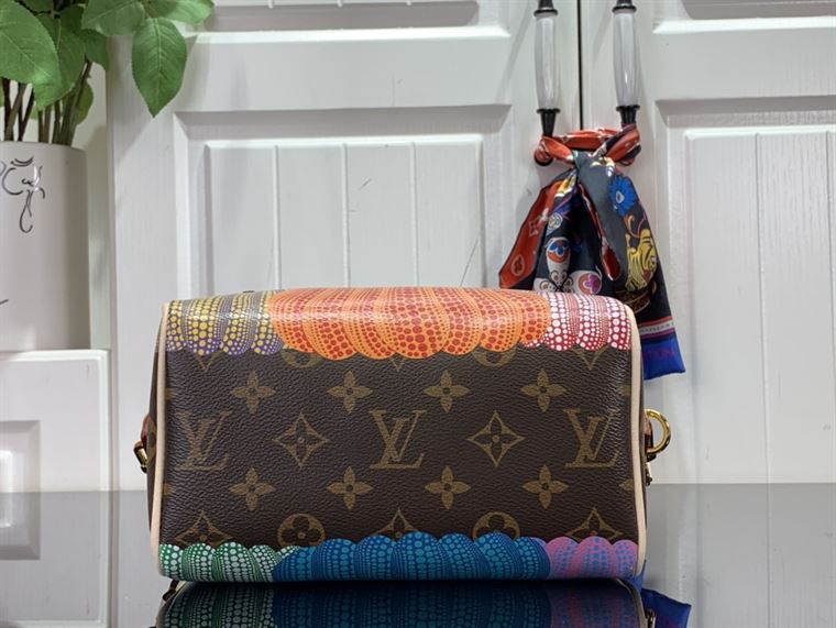 LOUIS VUITTON LV X YK SPEEDY BANDOULIERE 20 MONOGRAM