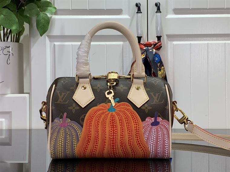 LOUIS VUITTON LV X YK SPEEDY BANDOULIERE 20 MONOGRAM
