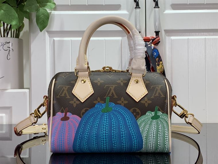 LOUIS VUITTON LV X YK SPEEDY BANDOULIERE 20 MONOGRAM