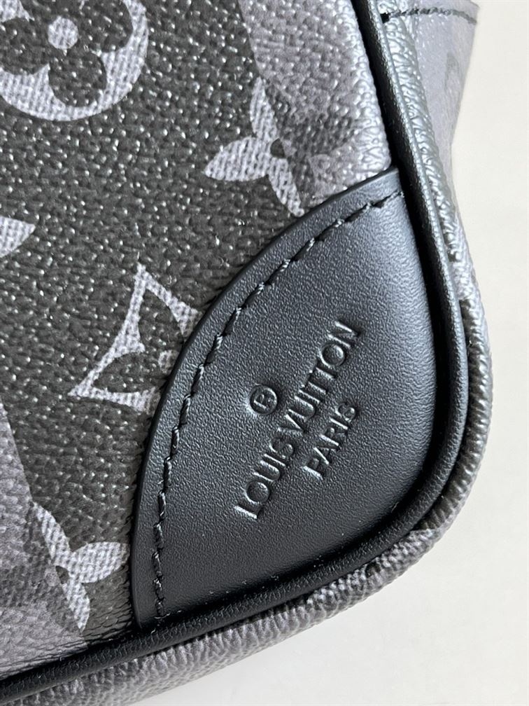 LOUIS VUITTON MODULAR SLING BAG MONOGRAM STRIPES ECLIPSE COATED CANVAS - LVB009