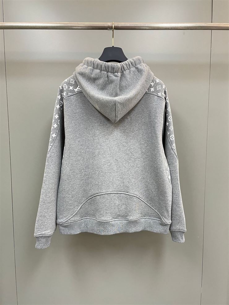 LOUIS VUITTON MONOGRAM CIRCLE CUT HOODIE - LVH036