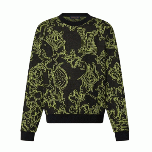 LOUIS VUITTON MONOGRAM COTTON CREWNECK - LVH055