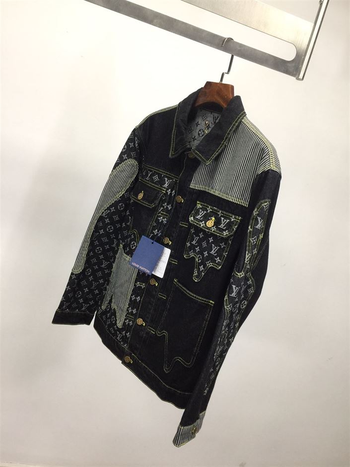 LOUIS VUITTON MONOGRAM CRAZY DENIM WORKWEAR JACKET - LVC002