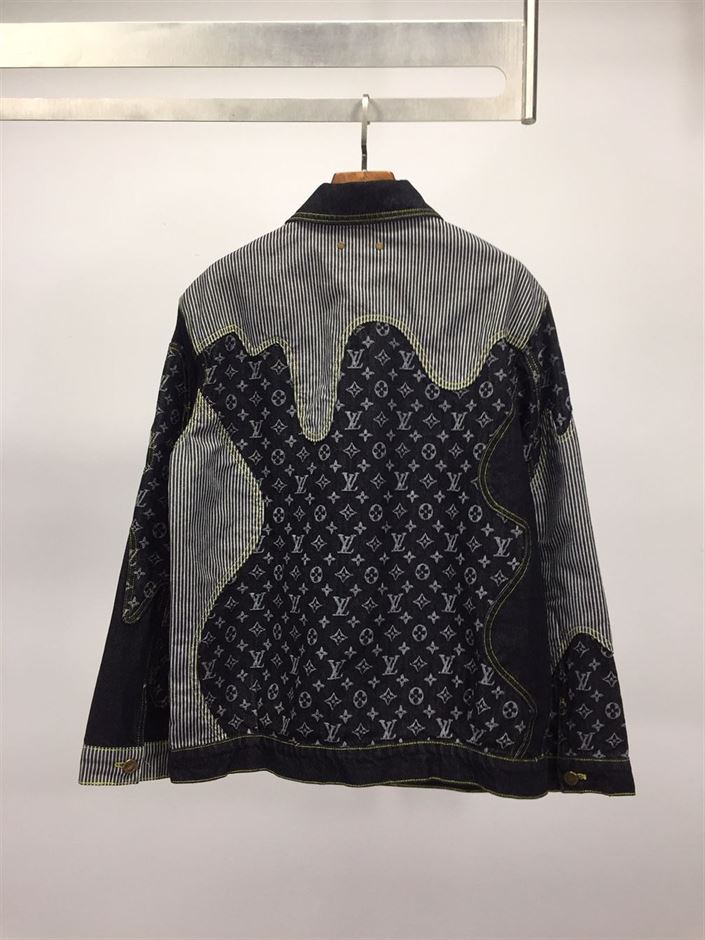 LOUIS VUITTON MONOGRAM CRAZY DENIM WORKWEAR JACKET - LVC002