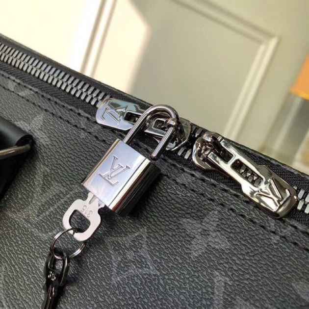 LOUIS VUITTON MONOGRAM ECLIPSE KEEPALL BANDOULIERE 55 - LVB005