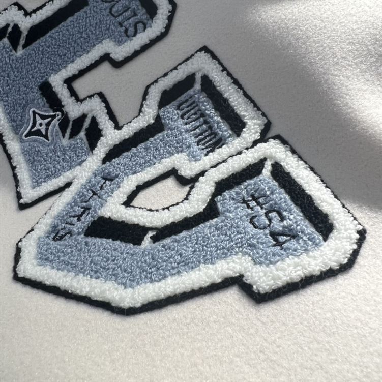 LOUIS VUITTON MULTI PATCHES MIXED LEATHER VARSITY BLOUSON - LVC014