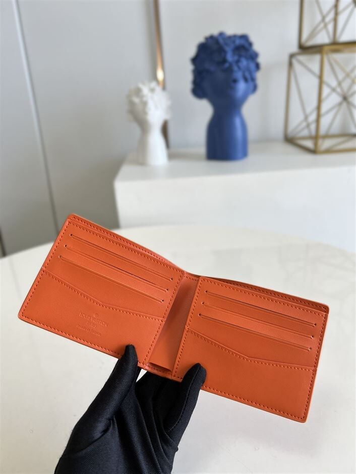 LOUIS VUITTON MULTIPLE WALLET IN ORANGE