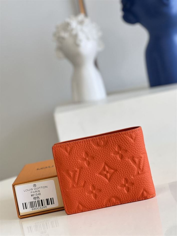 LOUIS VUITTON MULTIPLE WALLET IN ORANGE