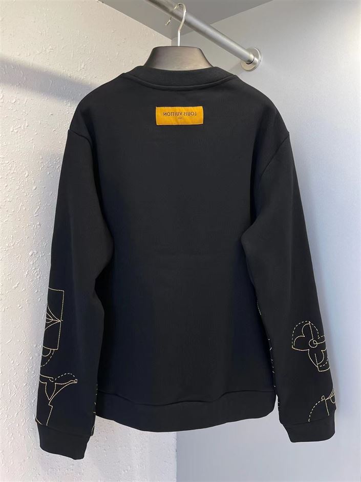 LOUIS VUITTON MUSIC LINE EMBROIDERED CREWNECK - LVH031