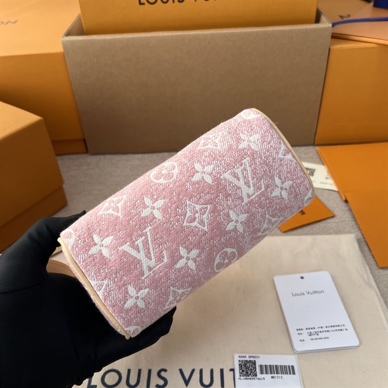 LOUIS VUITTON NANO SPEEDY PINK