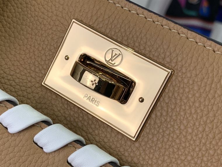 LOUIS VUITTON ON MY SIDE MM BROWN HIGH