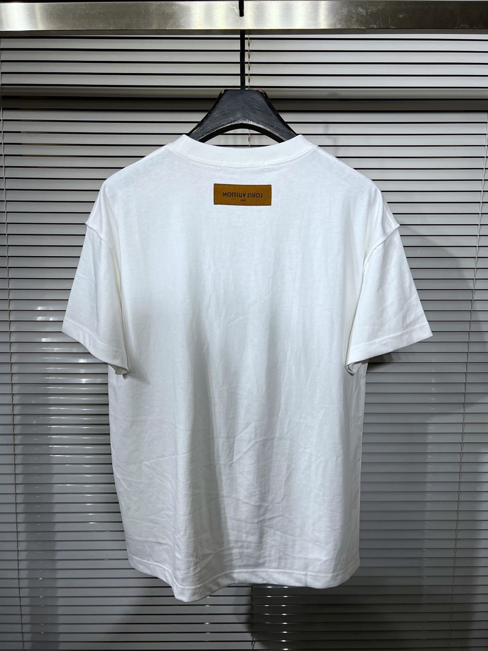 LOUIS VUITTON PRINTED FLOWER DROP SHOULDERS TEE - LVTS008