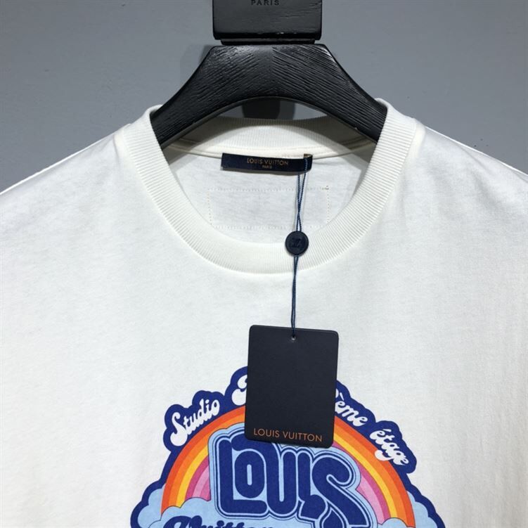 LOUIS VUITTON RAINBOW PRINTED T-SHIRT - LVTS036