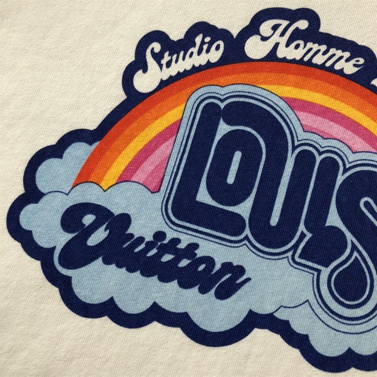 LOUIS VUITTON RAINBOW PRINTED T-SHIRT - LVTS036
