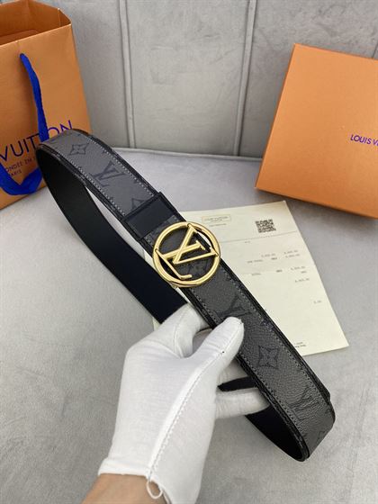 LOUIS VUITTON REVERSIBLE BELT CIRCLE - LBE069