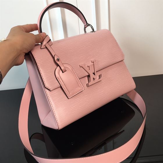 LOUIS VUITTON ROSE BALLERINE EPI LEATHER