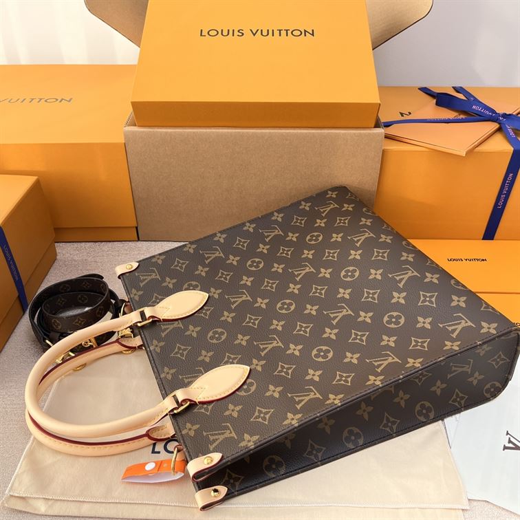 LOUIS VUITTON SAC PLAT PM MONOGRAM
