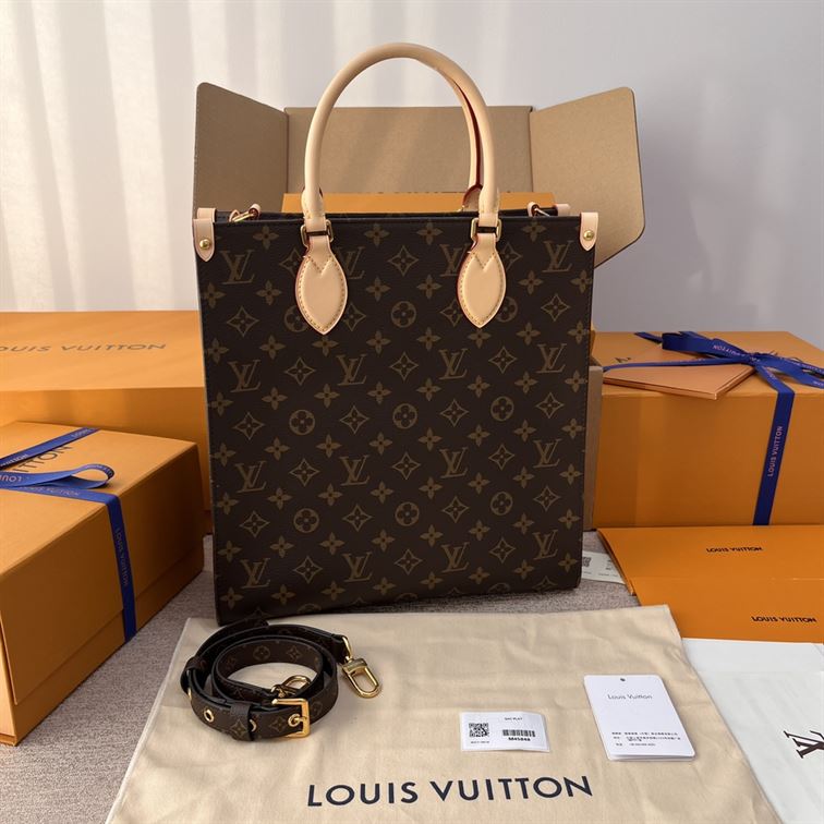 LOUIS VUITTON SAC PLAT PM MONOGRAM