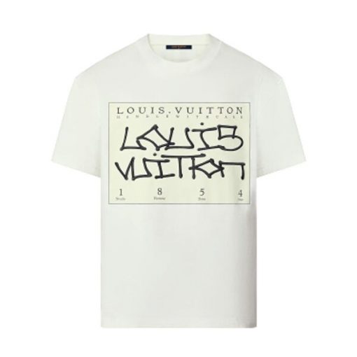 LOUIS VUITTON SIGNATURE PRINT T-SHIRT - LVTS046