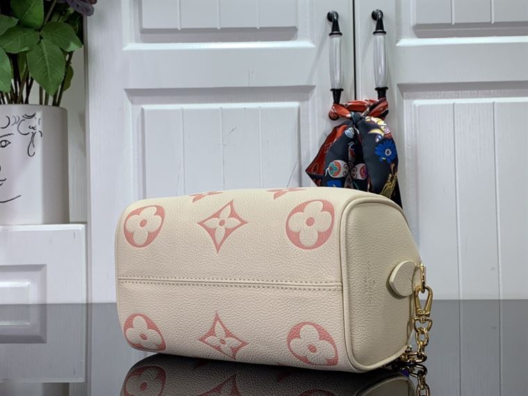 LOUIS VUITTON SPEEDY BANDOULIERE 20 MONOGRAM EMPREINTE LEATHER